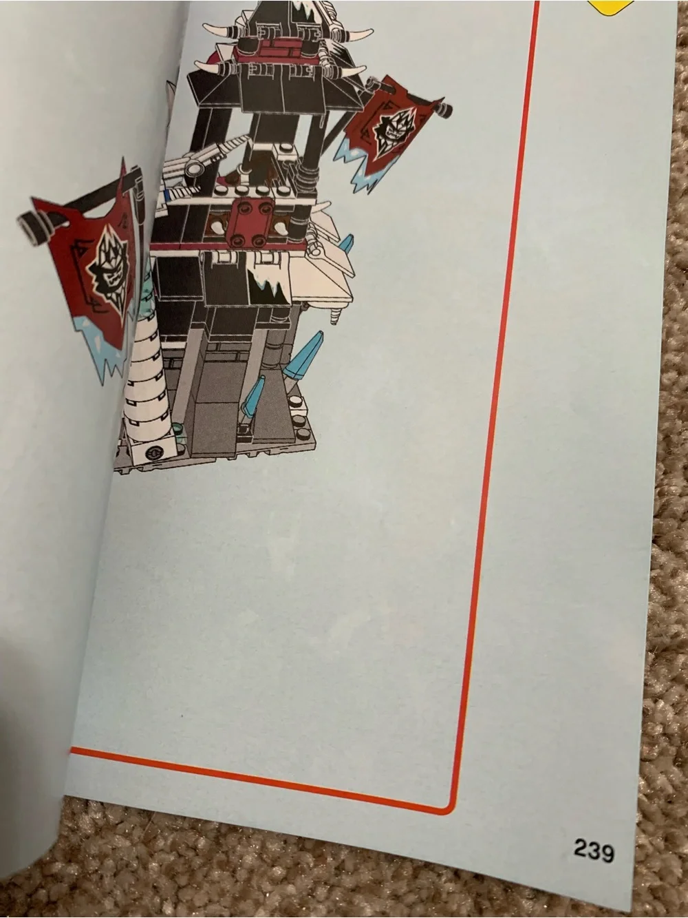 LEGO 70678 Ninjago Castle of Forsaken Emperor Instruction Book Manual Only